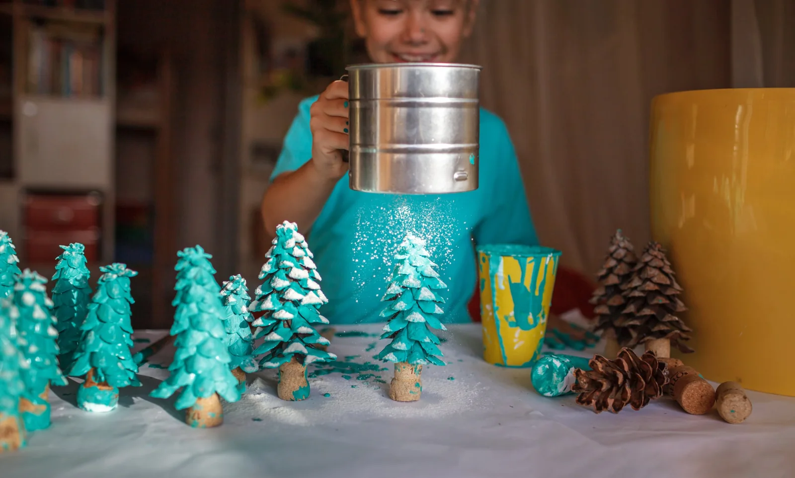 Operación Navidad · taller de decoración navideña