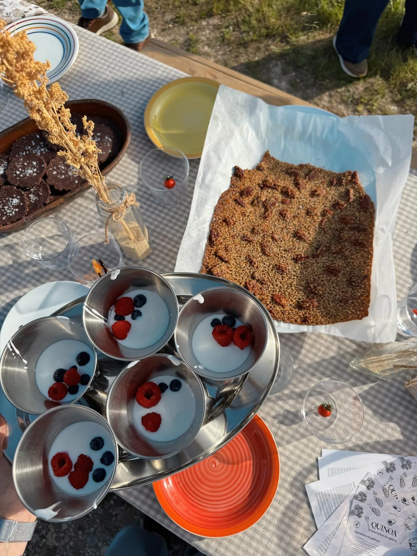 Showcooking Quinea al aire libre en las Hoces del Duratón